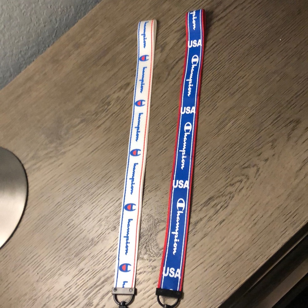 Champion lanyards pack of 2